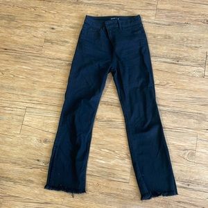 Size 7 cello cropped black jeans